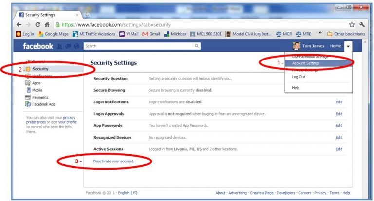 Como Desativar O Facebook Temporariamente Ou Permanentemente 