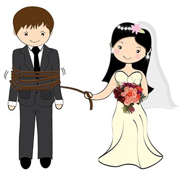 Noivinhos para Convite de Casamento