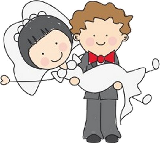 Noivinhos para Convite de Casamento