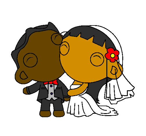 Noivinhos para Convite de Casamento