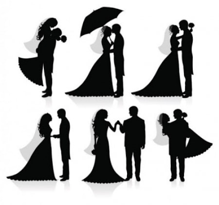 Noivinhos para Convite de Casamento