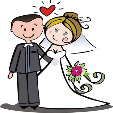 Noivinhos para Convite de Casamento